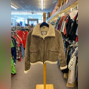 Brown Shearling Women's Jacket